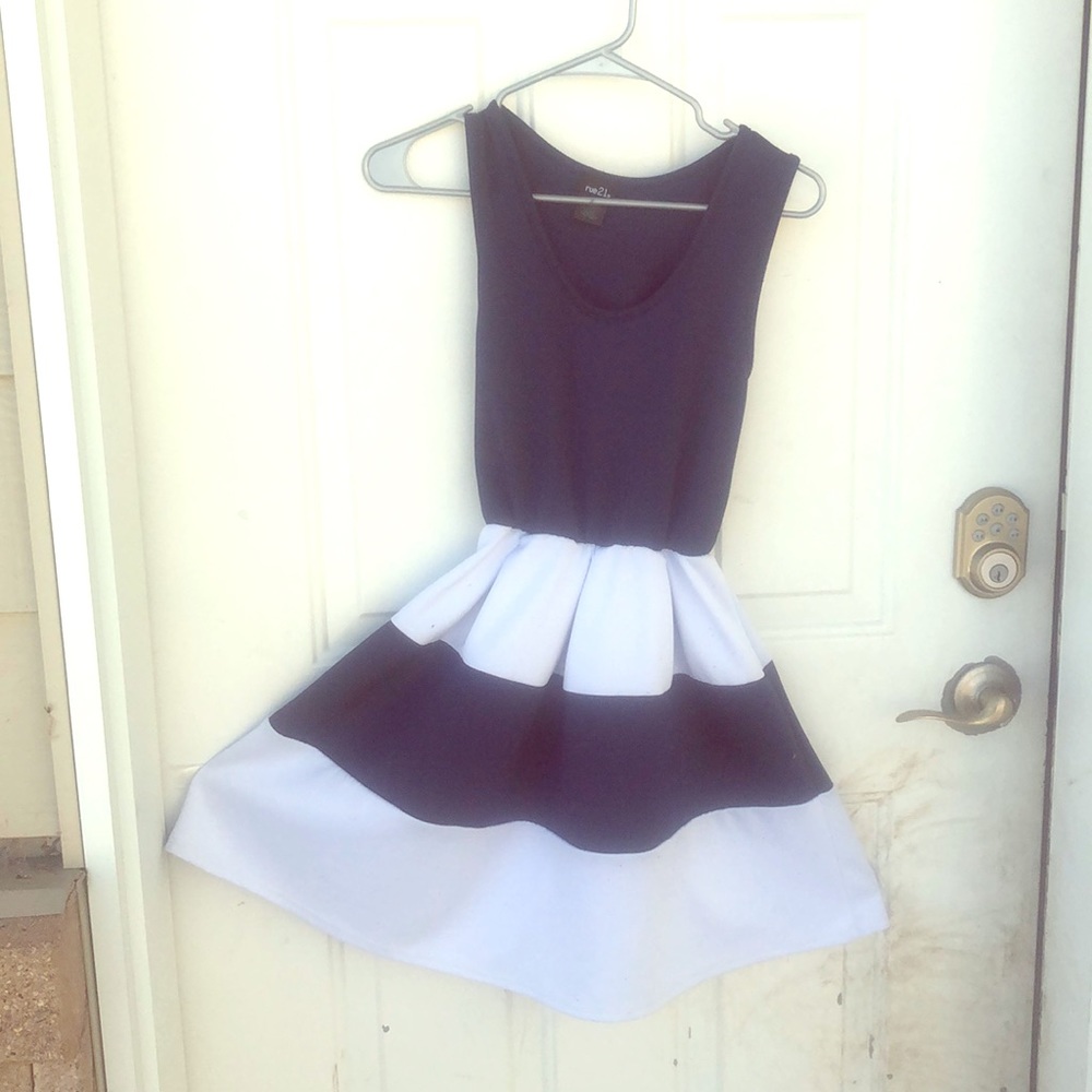 Navy Blue Sailor Dress